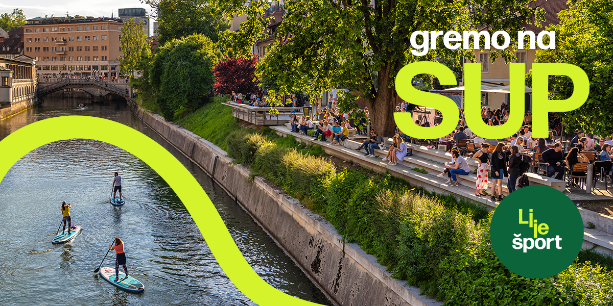 Gremo na sup! Brezplačni tečaji supanja na Ljubljanici